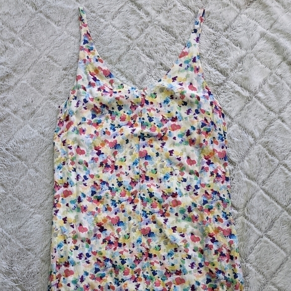 Cabi Meadow Ditsy Floral Slip Mini Dress Women’s Small Spaghetti Strap Summer - Picture 2 of 6
